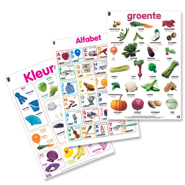 Educat wall chart 3 Afrikaans Basic Education Pack 4