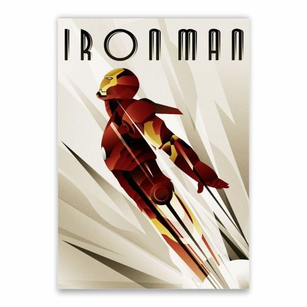 Iron Man Flying Poster - A1
