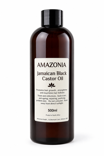 Amazonia Jamaican Black Castor Oil 500ml Hexane Free