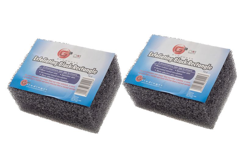 Luxury Exfoliating Rectangle Sponge Combo - 2 Piece