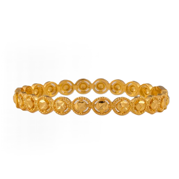 Luxury Gold-Plated Bangle - Elegant, Luxury, Accessory, Perfect for Daily