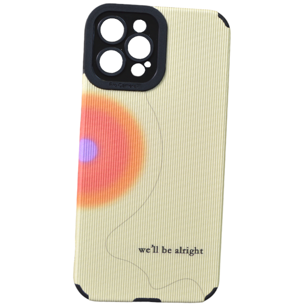 Aura Design Phone Cover for iPhone 12 Pro Max - White