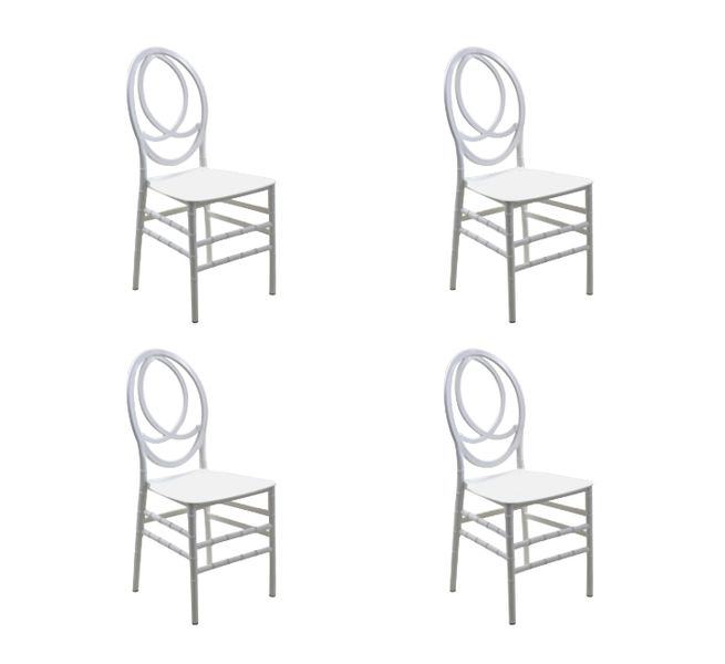 Phoenix resin chair set of 4