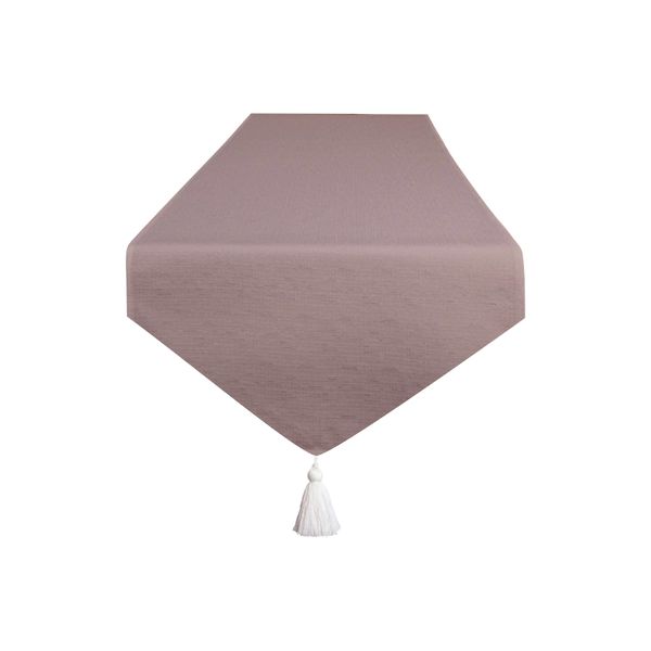 Pappa Joe - Luxury Table Runner with Tassles - Tan