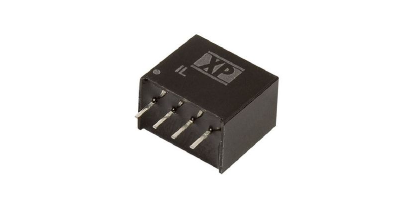 XP Power (IL0512S) Isolated Through Hole DC/DC Converter, 12V, 168mA