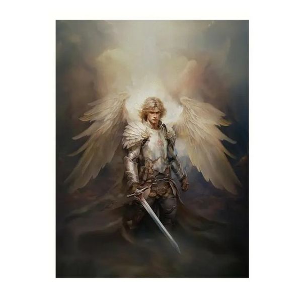 Archangel Michael Canvas - 30x40cm