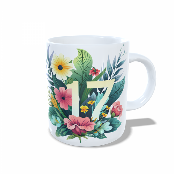 Beautiful 17 year gift Mug