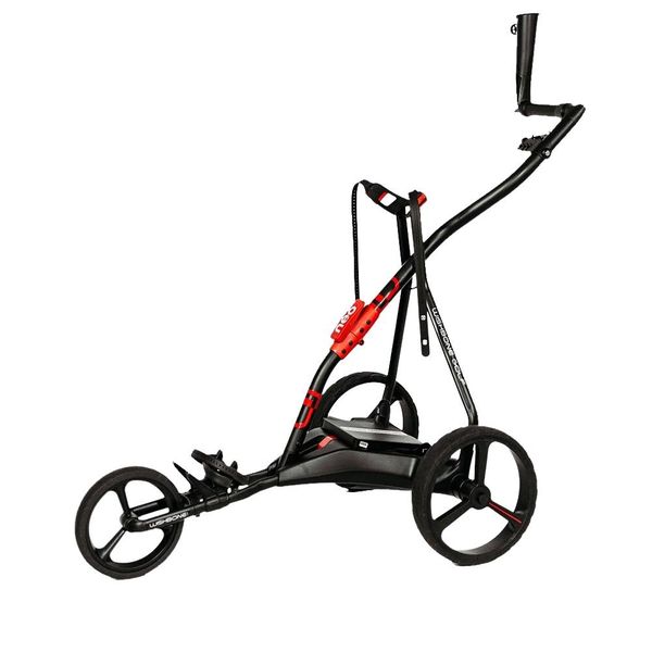 Wishbone Neo - Megalight - Electric Golf Cart - Charcoal/Red