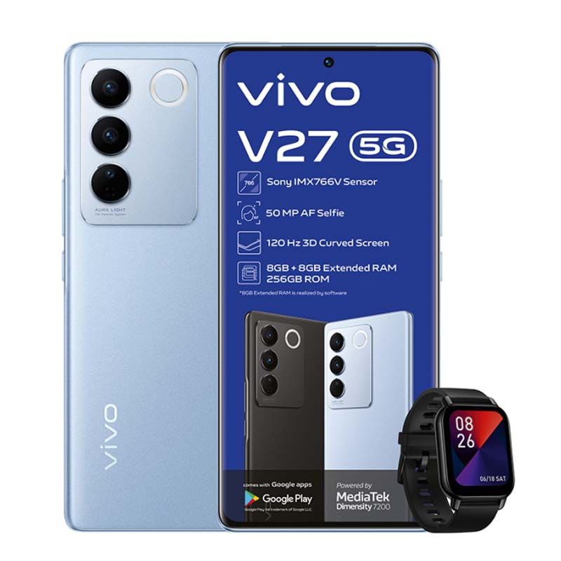 Vivo V27 5G Dual Sim 256GB - Blue