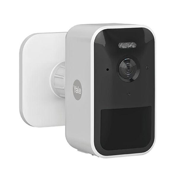Yale Smart Outdoor Camera Built-In Battery, Two-Way Audio and Spotlight