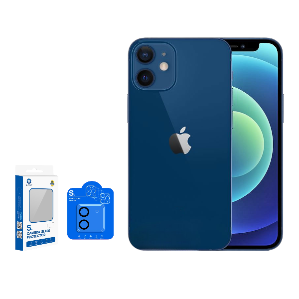 LITO Tempered Glass Camera Lens Protector For iPhone 12 Mini