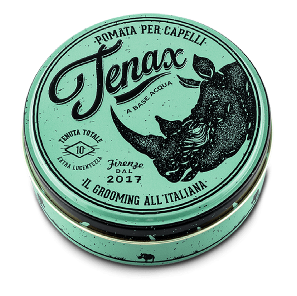 Tenax Italy Travel Pomade Extra Strong 25ml Green Tin SafeSeal