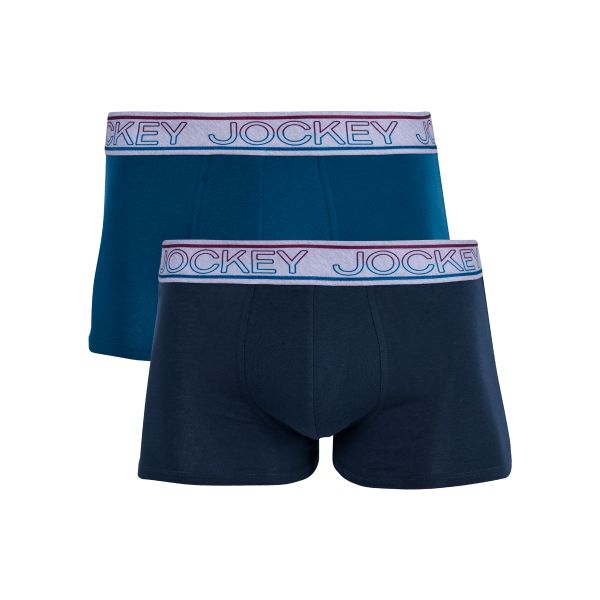 Jockey Men's 2 Pack New Gen Pouch Trunk Underwear