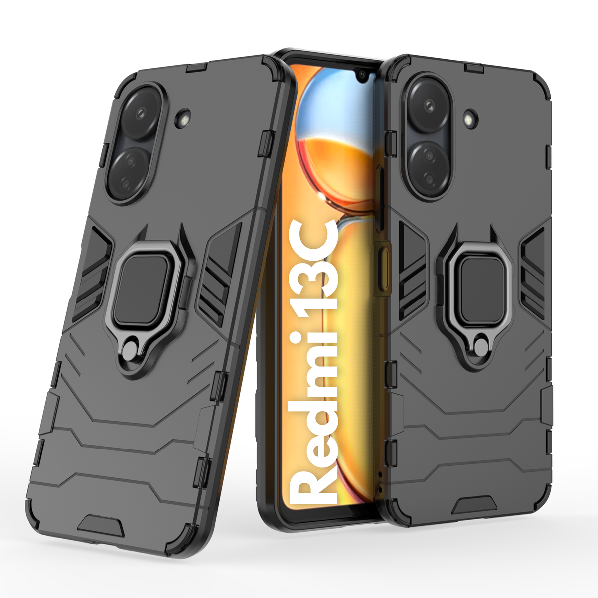 Cover for Xiaomi Redmi 13C - Gadget Mafia Shockproof Panther Case ...