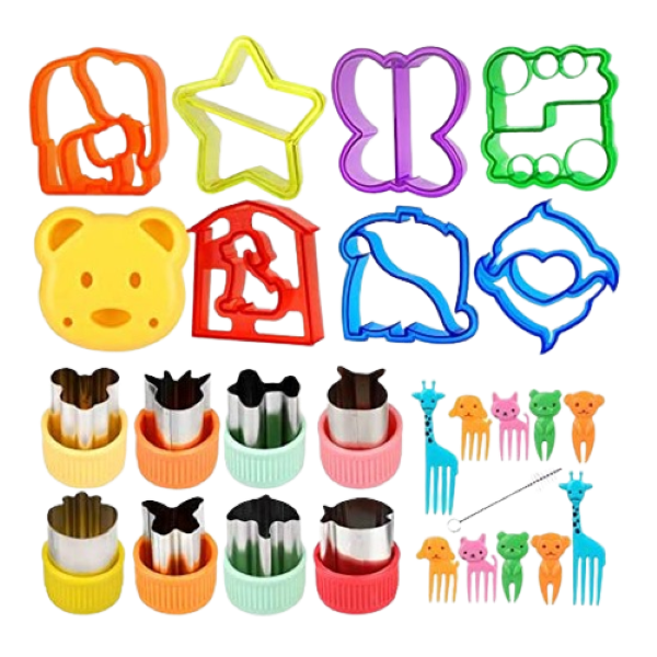 Cookie Cutters - Sandwich Cutters set for Kids