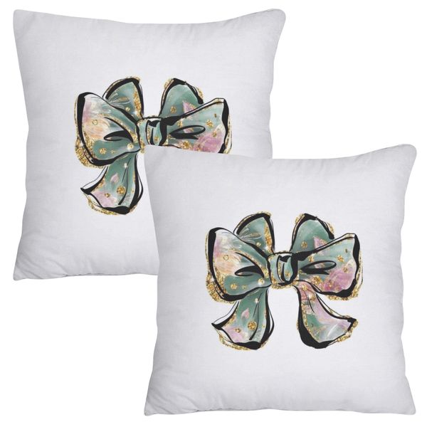 Scatter Cushion Cover Set - Bow Tie