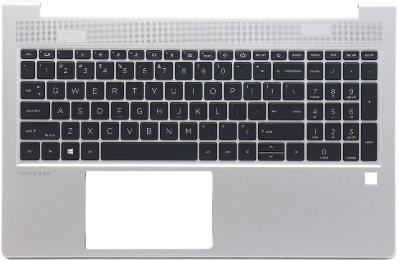 Backlit Palmrest &amp; Keyboard for HP Probook 450 G8 &amp; 455 G8 - M21740-DH1