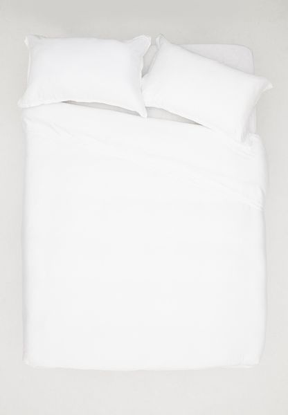 100% Bamboo Super Soft Duvet Cover Set - White