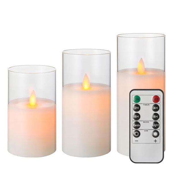 LED Electronic Candle Light Elegant Swinging Head