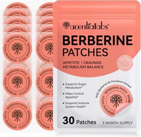 Acentialabs Berberine Patches 30 Pack- Metabolism Support&
