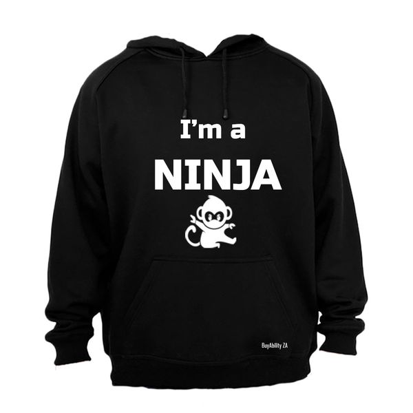 Mens - Hoodie - Black image