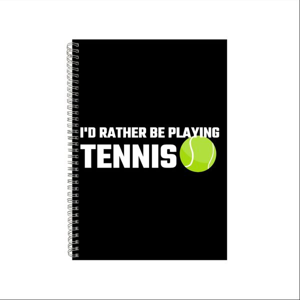 Tennis 2 Notebook Sport Gift Idea A4 Notepad Pad 40