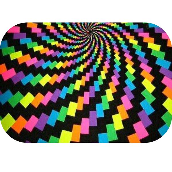 Swirl Illustration Printed Mouse Pad