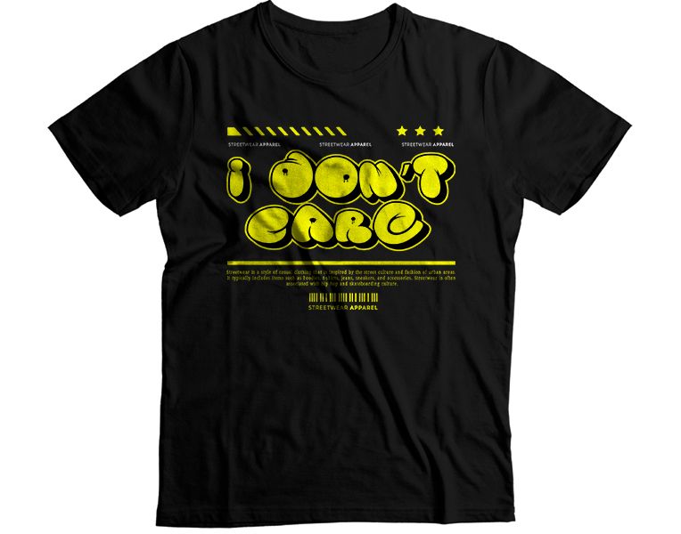 I Dont Care T-Shirt