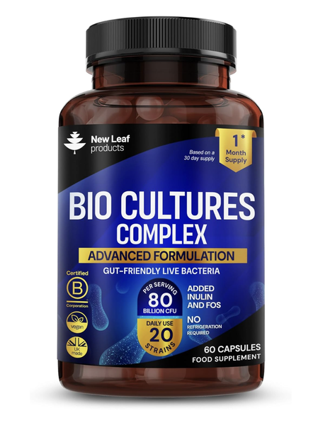 Bio Cultures Prebiotics &amp; Probiotics Complex Capsules