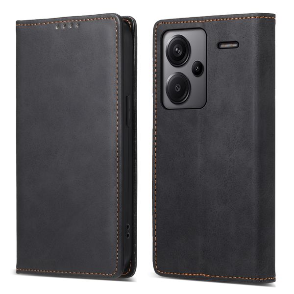 Solid Color Magnetic Phone Case Compatible with Redmi Note 13 Pro Plus 5G