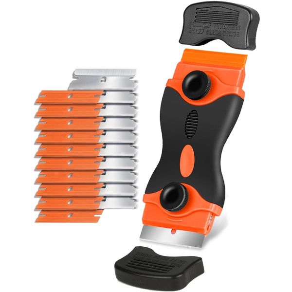 Double-Headed Small Shovel with 10 Plastic &amp; 10 Steel Blades