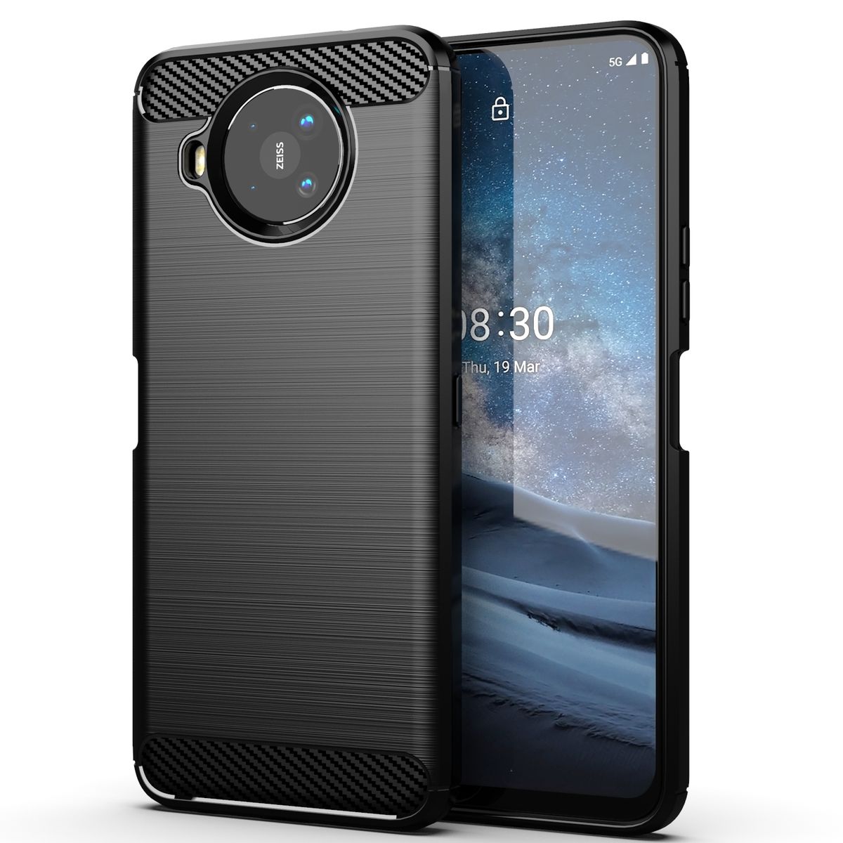 CellTime™ Nokia 8.3 5G Shockproof Carbon Fiber Design Cover | Shop ...