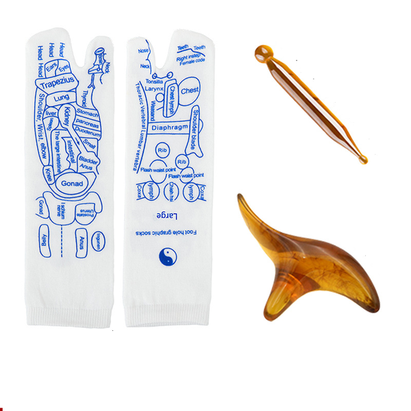 Pressure Point - Reflexology Map Socks