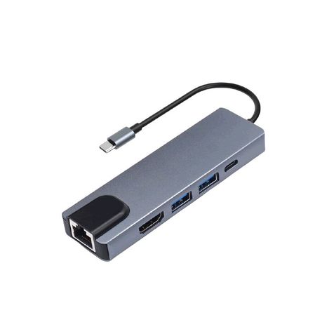 5 in 1 USB-C Adapter Multifunction  Hub Image