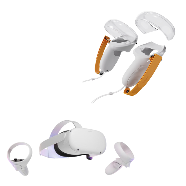 Oculus Quest 2 - 128GB + Syntech Controller Grips Covers (Parallel Import)