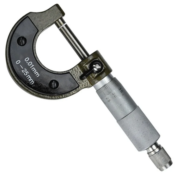 Outside Micrometer 0-25 mm 0.01 mm Thickness Gauge Caliper