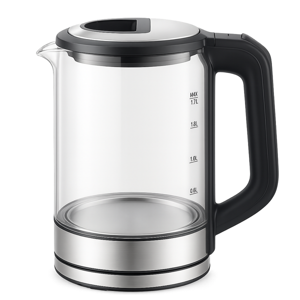 Electric Kettle 1.8L - 1500W Fast-Boil Water Boiler