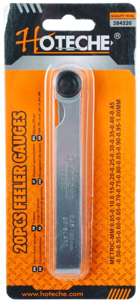 Hoteche 20 Blade Feeler Gauge