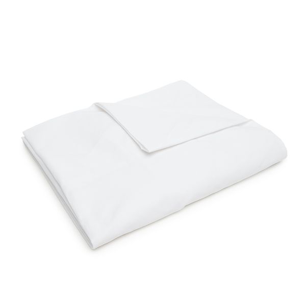 George &amp; Mason - 144 Thread Count Cotton Fitted Sheet - White