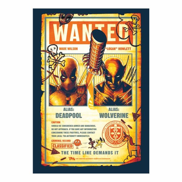 Wanted Dead or Alive - A1 Poster