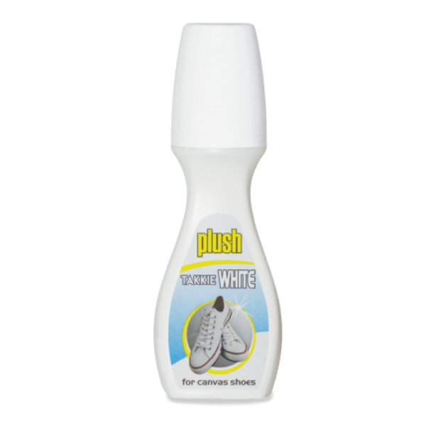 Plush Takkie Polish White 75ml