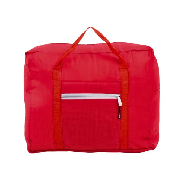 Weekender Travel Bag, Red Weekender Bag for Getaways - Carry Bag