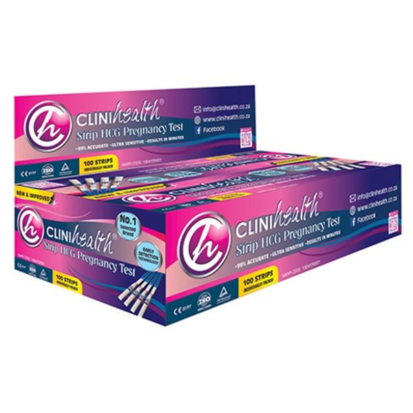 Clinihealth - Pregnancy Test Strips 100's