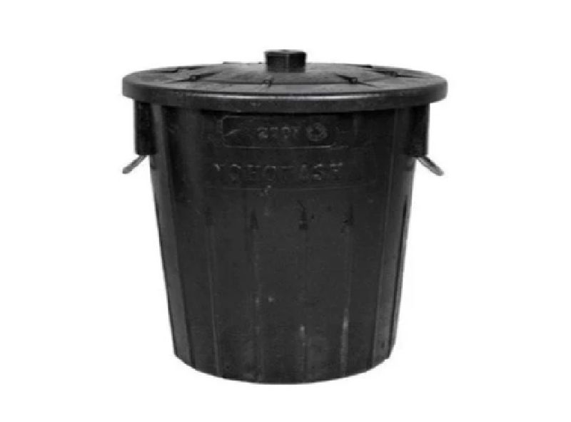 90Litres Rubber Dirt Bin