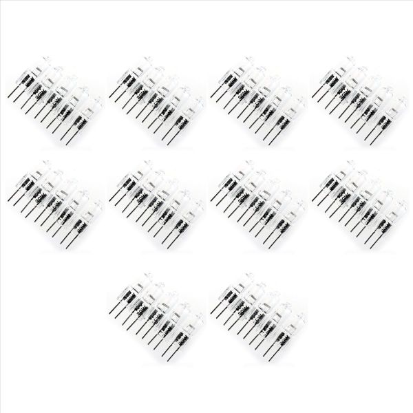 50 x G4 20W 12V Clear Halogen Capsule Lamp Light Bulbs