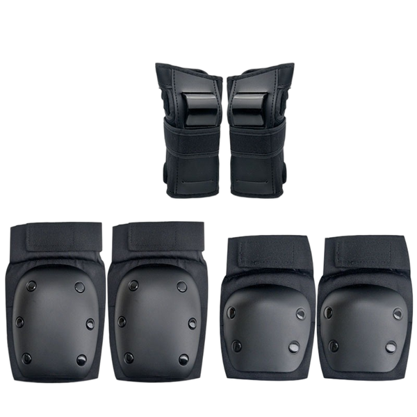 TLXT Adult 6-in -1 Joint Protectors, Ski Skate Bike Roller Skate Outdoor-S