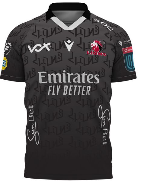 Macron LIONS URC Away Supporters Rugby Jersey 2024