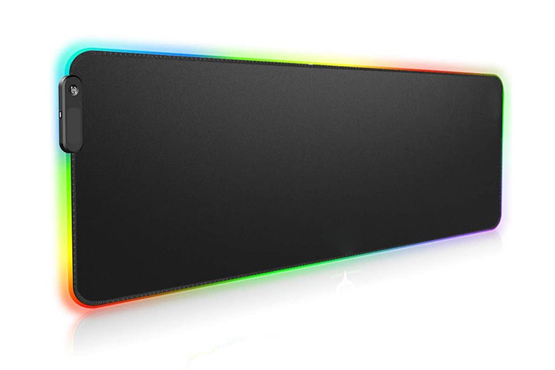 RGB LED gaming mousepad