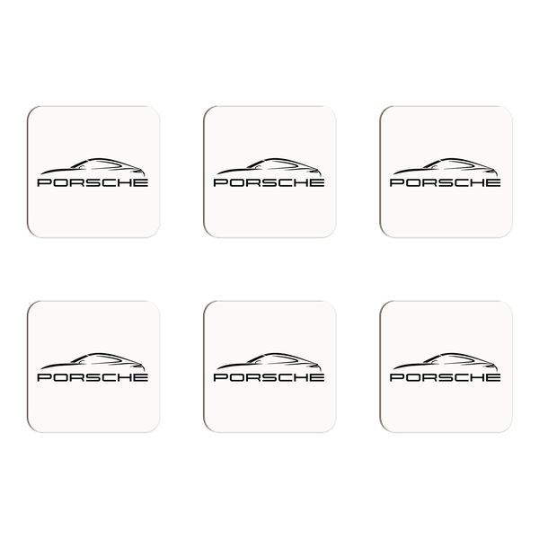 Porsche Outline Coasters - Set of 6