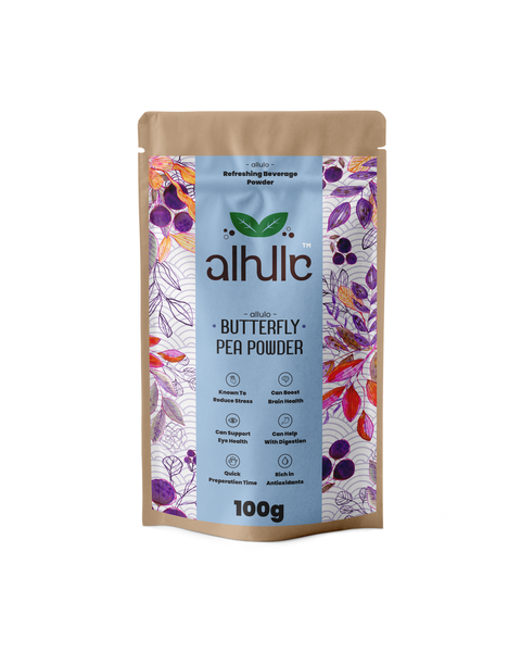 Allulo - Organic Butterfly Pea Powder - Blue Matcha (100g)